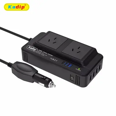 200W Araç İçi İnverter, DC12V/24V'dan 110V/220V'a, Modifiye Sinüs - 10
