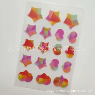【卡通痘痘贴】亚马逊去痘贴时尚遮痘贴去粉刺水凝胶化妆贴源头工