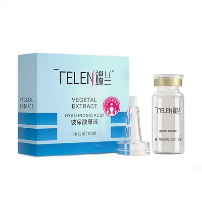 Hyaluronik asit sıvı 10ml kutulu nemlendirici, gözenek sıkılaştırıcı ve sıkılaştırıcı esans toptan satış