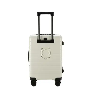 Ultra-Lightweight Front-Opening Carry-On Suitcase with Combination Lock - 2