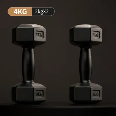 Hexagonal Dumbbell Set for Men Women Home Fitness Equipment Kettlebell Arm Muscle Training Pair Hex Rubber Coated Dumbbells Combo - 7