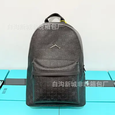 Double-Layer Checkered Large-Capacity Backpack - 6