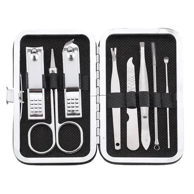 Stainless steel 19-piece nail care kit - 10