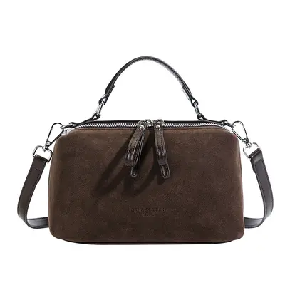 Women's PU Shoulder Bag, Large Capacity, Crossbody Strap - 8