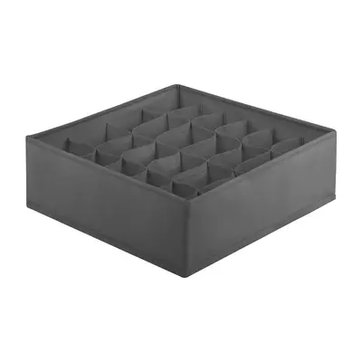 Home Compartment Nonwoven Grid Socks Underwear Storage Box Collapsible Drawer Fabric Storage Container