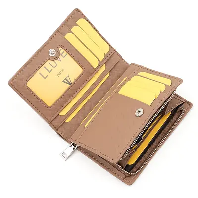 Vertical Genuine Leather Men's Wallet, Multi-Card Slots - 3