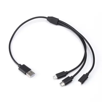 1-to-3 charging cable Type-C, Android, iOS, pure copper USB - 7