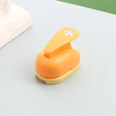Medium Handmade Embossing Machine with Star and Heart Punches - 9
