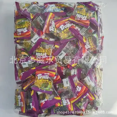 Trolli Sour Worms Fruit Gummy Candy, 2kg, Individually Wrapped - 9