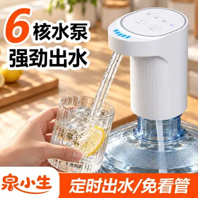 Electric Self-Priming Mini Water Pump, 6-Core, for Bottled Water
