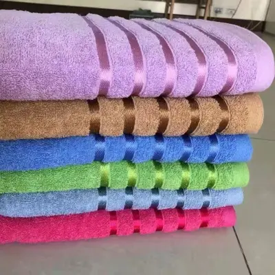 Fabrika doğrudan tedarik yetişkin ihracat banyo havlusu 70-140 sarım plaj banyo dış ticaret büyük banyo havlusu sınır ötesi tedarik