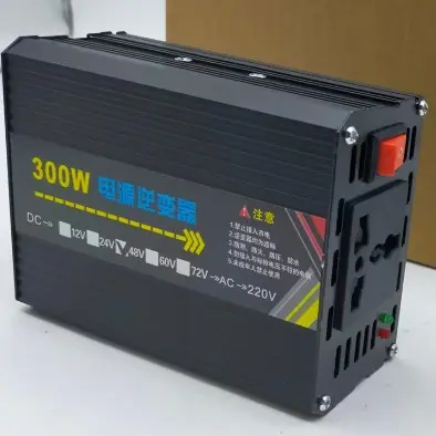 300W Wechselrichter, 12V/24V/48V/60V/72V auf 220V - 2