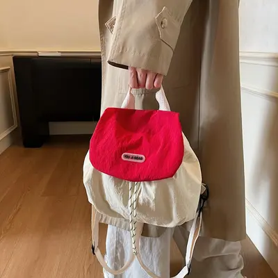 Leichter Nylon-Mini-Rucksack für Damen, Reise - 2