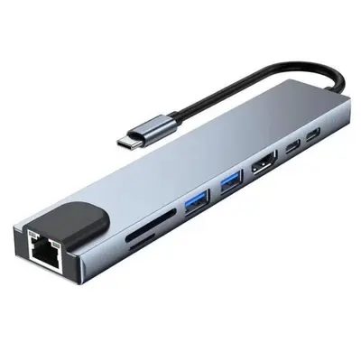 Type-C zu HDMI HD-Konverter Multifunktionales Docking-Station Handy-PC USB Multi-Port Erweiterungsdock