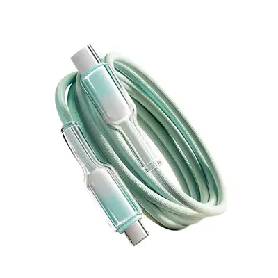 PD60W braided Type-C charging cable for phones and tablets