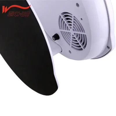 Nail polish dryer with dual hot and cold air function for hands and feet
