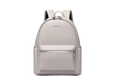 Women's PU Leather Backpack, Large Capacity School and Travel Bag - 10