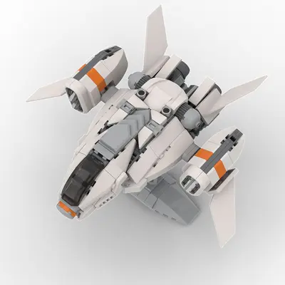 MOC136362 Kleine Bausteine, Kreuzritter-Flugzeugmodell - 4