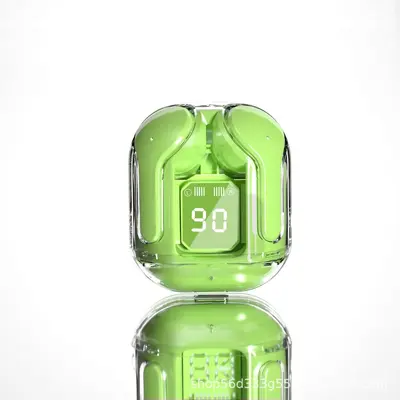 Cross-border generation bestselling transparent new digital display Bluetooth earbuds in-ear dual stereo charging case without 1st generation - 13