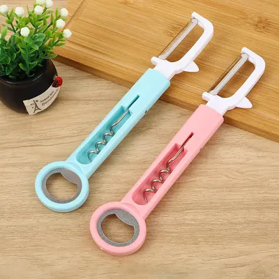 Household Peeler Kitchen Knife for Potatoes Vegetables Fruits Stainless Steel Multi-functional Peeler Scraper Apple Vegetable Paring Tool - 11