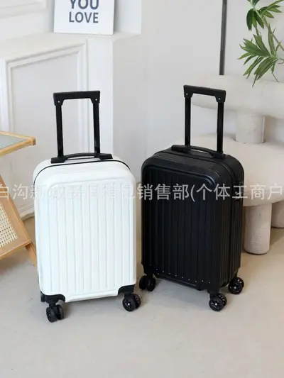 新款行李箱高颜值学生韩版20寸拉杆箱男女潮流密码箱旅行箱登机箱
