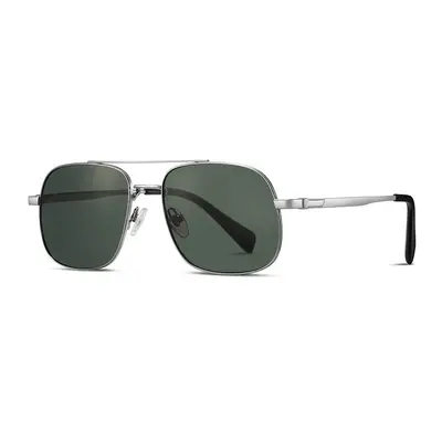 Herren-Pilotenbrille S19207 mit Doppelsteg - 6