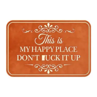 American Retro Diatomite Floor Mat, Entrance Doormat