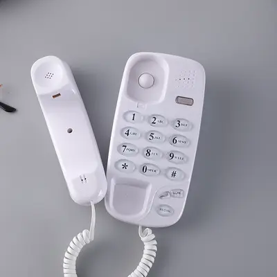 KX-T580 Wall-Mounted Small Intercom Telephone, English Menu, for Office and Hotel - 4