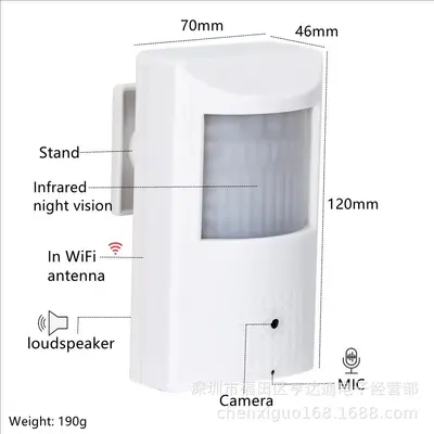 Wireless WiFi HD Camera 1080P Infrared 5MP with Mobile Remote Monitoring