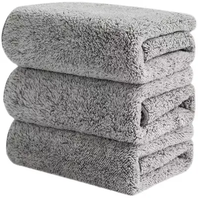 Bamboo Charcoal Kitchen Cleaning Cloth, Oil-Resistant Thick Dishcloth