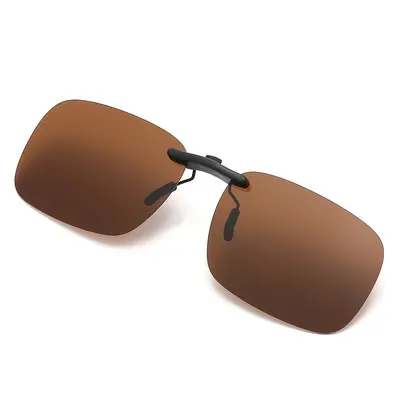 Polarized Clip-On Sunglasses, Lightweight, Fits Prescription Frames - 11