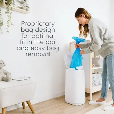 Diaper Genie Easy Roll Refill – Neuartige Windelbehälter-Beutel für Babywindeln, Bestseller auf Amazon