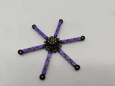 Mechanical Chain Gyro Stress Relief Toy, Transformable Fidget Toy - 9