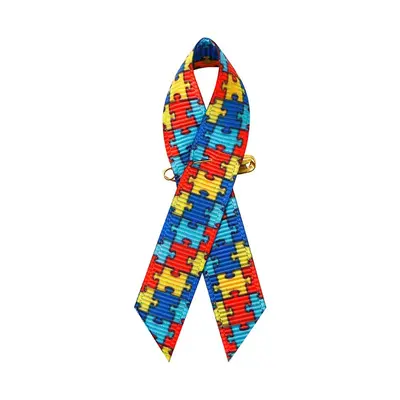 Polyester Ribbon, 2-Point Small Bow, Independence Day Design - 12