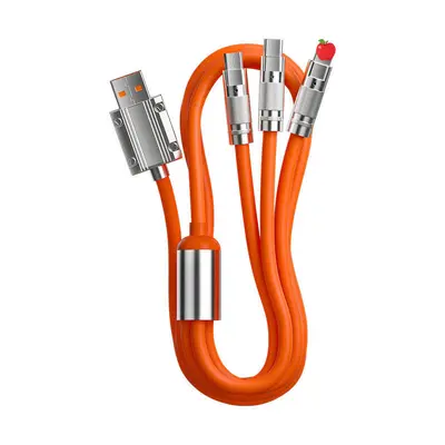 Huawei geeignetes Schnellladekabel mit einer bis drei Anschlüssen für Mobiltelefone Typ-C Apple Android USB-Ladekabel