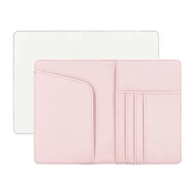 Heat Transfer Sublimation Passport Holder Multi-function Passport Card Case ID Card Holder Travel Long Style Pure Color Passport Cover Wholesale - 10