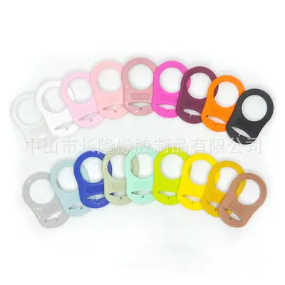 Food-Grade Teething Pacifier Chain Accessories, Loose Beads, Pacifier Clip