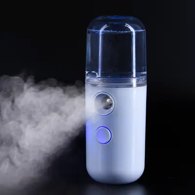 Nano Spray Hydrating Mist Device Facial Humidifier Portable Rechargeable Beauty Instrument Cold Spray Steamer - 9