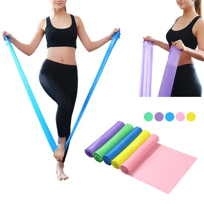 Yoga Resistance Band for Glute, Shoulder and Back Stretch Training