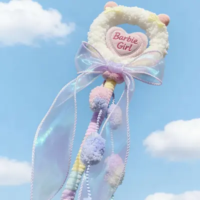 Heart-Shaped Cat Teaser Wand, Long Handle Chew-Resistant Interactive Cat Toy - 4