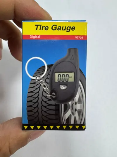 Kaynak Fabrika Anahtar Çanta Mini Dijital Ekran Hava Basınç Ölçer Yüksek Hassasiyet Taşınabilir Otomobil Lastik Test Cihazı Özel Lastik Basınç Göstergesi - 8