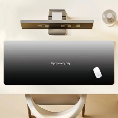 Ekstra büyük degrade renkli, özel logolu oyun ve ofis klavye masa örtüsü mouse pad'i - 10