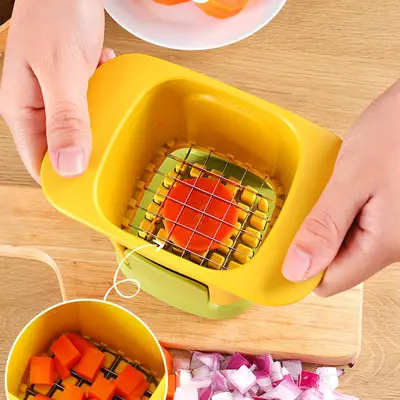 Press-type vegetable chopper multifunctional kitchen cutter - 4