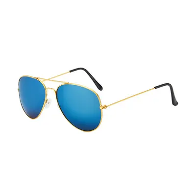 Wholesale manufacturer 3025 sunglasses pilot classic reflective film frog mirror retro colored sunglasses 3026 - 12