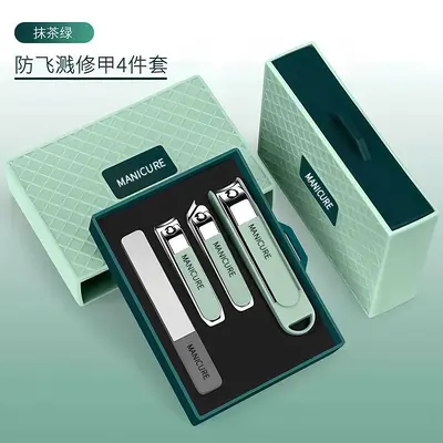 Nagelpflege-Set mit sprungfester Schere und Pediküre-Werkzeugen - 9