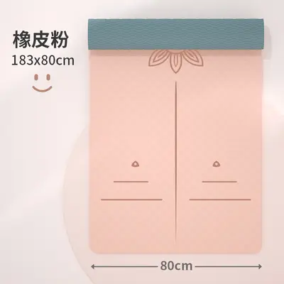 Sanfan extra große rutschfeste TPE-Yogamatte, breit, dick und lang - 9