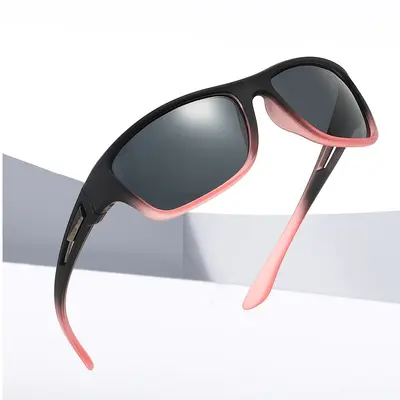 Polarisierte Fahrradsonnenbrille für Herren und Damen, Outdoor-Sport, Mode, Freizeit, Wandern und Angeln, polarisierte Sonnenbrille