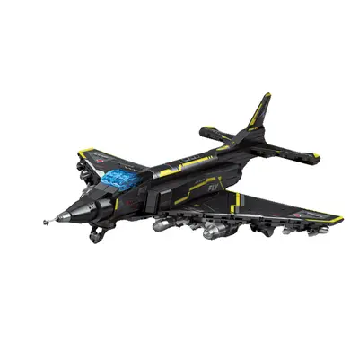 Senbao Building Block Set 8-in-1 Military Crusader Warrior Fighter Jet Model Children's Boys Assembly Toy