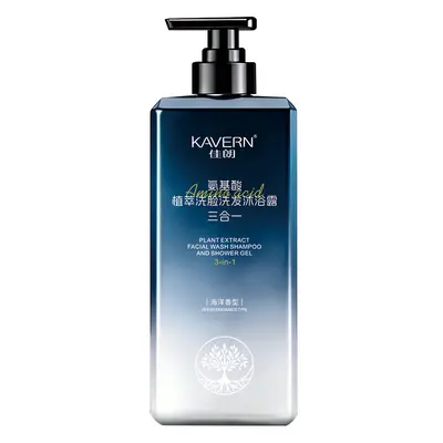 3-in-1 Herrenshampoo, Ölkontrolle, Ozean-Duft