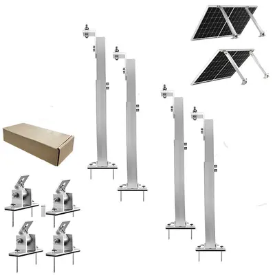 Verstellbare Solarhalterung für Trapezblechdächer und Wohnmobile - 7